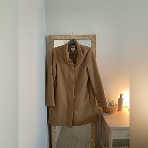 Old Navy button up camel coat